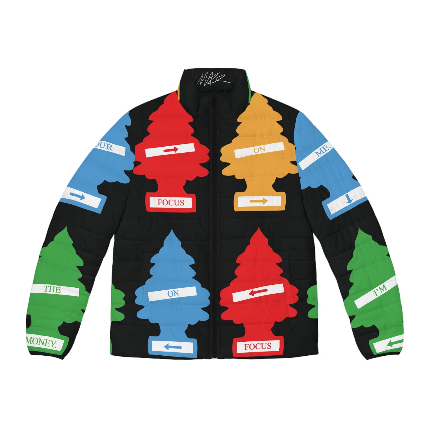Maze Puffer Jacket google me colorway